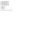 Racing CDI Ignition Coil Plug For HONDA ATC XR CRF TRX 300 50CC 125CC 150CC GY6 Generic