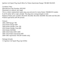 Ignition Coil Spark Plug Cap & Wire For Polaris Sportsman Ranger 700 800 4012439 Generic