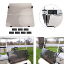 Folding Golf Down DS Smoke Cart 1982-2000 Acrylic Windshield Club Car Fold Fits Generic