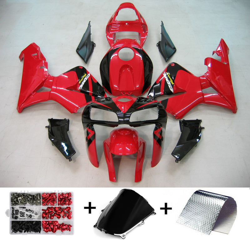 Fairing Kit For Honda CBR600RR 2005 2006 F5 Red ABS Injection Mold Bodywork