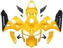 For CBR600RR 2003-2004 Bodywork Fairing Yellow ABS Injection Molded Plastics Set Generic