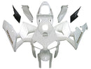 For CBR600RR 2005-2006 Bodywork Fairing White ABS Injection Molded Plastics Set Generic