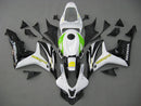 For CBR600RR 2007-2008 Bodywork Fairing White & Black ABS Injection Molded Plastics Set Generic