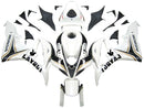 For CBR600RR 2007-2008 Bodywork Fairing White ABS Injection Molded Plastics Set Generic