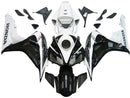 For CBR1000RR 2006-2007 Bodywork Fairing Black ABS Injection Molded Plastics Set Generic