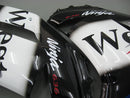 Fairings 2007-2008 Kawasaki ZX6R ZX636 Black White West Ninja Racing Generic