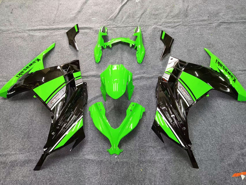 Fairings 2013-2017 Plastics Kawasaki Ninja 300R EX300R Green Ninja  Generic