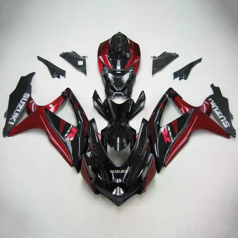 Suzuki GSXR 600/750 2008-2010 Fairing Kit Bodywork Plastic ABS K8