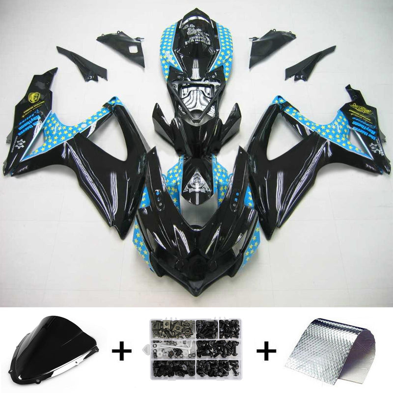 Suzuki GSXR 600/750 2008-2010 Fairing Kit Bodywork Plastic ABS K8