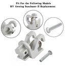 Alminum RV Rafter Claw Satin Hardware For Dometic SUNCHASER II Awning