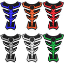 Motorcycle Bike Rubber Tank Pad Gas Protector Sticker Cover Fish Bone Pad Generic