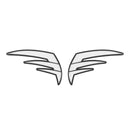 Universal Motocycle Moto 3D Tank Traction Pad Side Gas Knee Grip Protector Generic