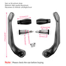22mm Brake Clutch Lever Protector Handlebar For Honda CBR KTM 69 BMW R12GS