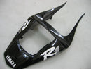 Fairings 2000-2001 Yamaha YZF-R1 Black YZF Racing Generic