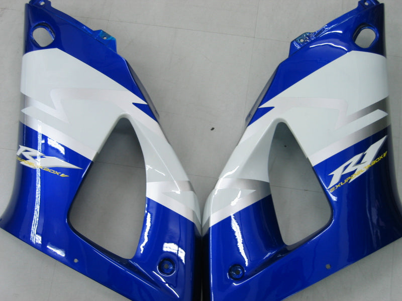 Fairings 2000-2001 Yamaha YZF-R1 Blue White No.46 R1 Racing Generic