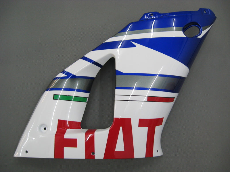 Fairings 2000-2001 Yamaha YZF-R1 Blue White No.46 FIAT Racing Generic