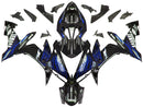 Fairings 2004-2006 Yamaha YZF-R1 Black & Blue Flame R1 Racing Generic