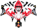 Fairings 2004-2006 Yamaha YZF-R1 Red Black Santander  Racing Generic