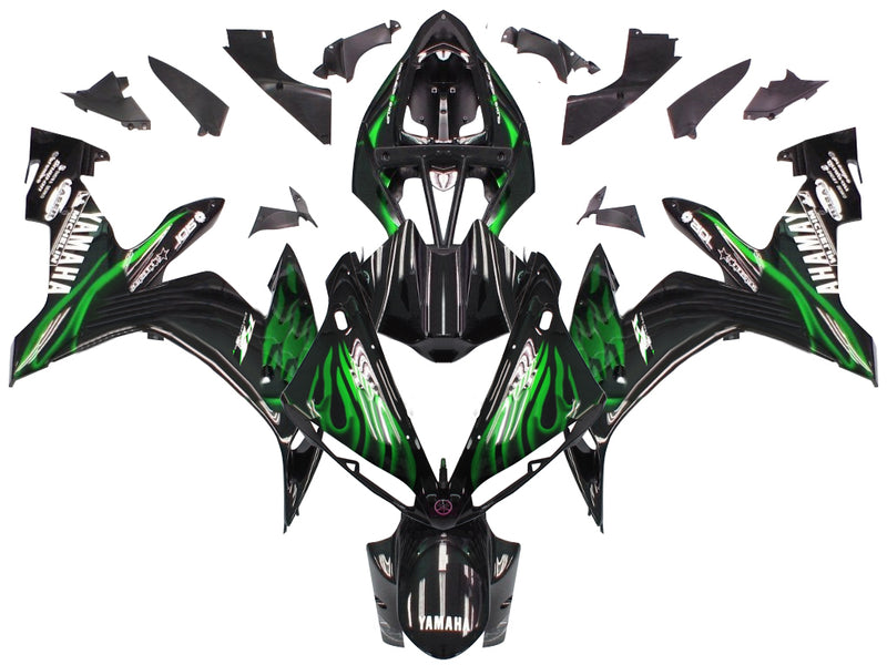 For YZF 1000 R1 2004-2006 Bodywork Fairing Black ABS Injection Molded Plastics Set