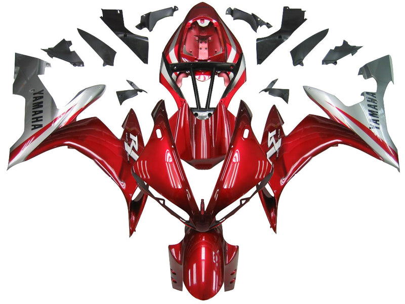 Fairings 2004-2006 Yamaha YZF-R1 Red & Silver R1  Generic