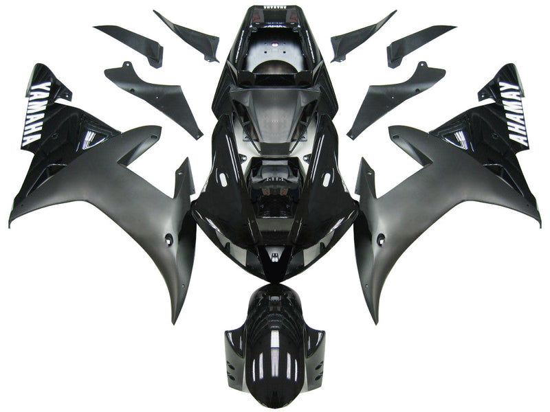 Fairings 2002-2003 Yamaha YZF-R1 Contrast Black R1  Generic