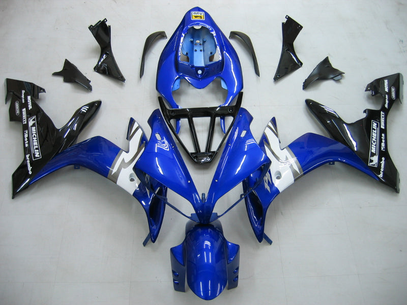 Fairings 2004-2006 Yamaha YZF-R1 Blue Black R1 Racing Generic
