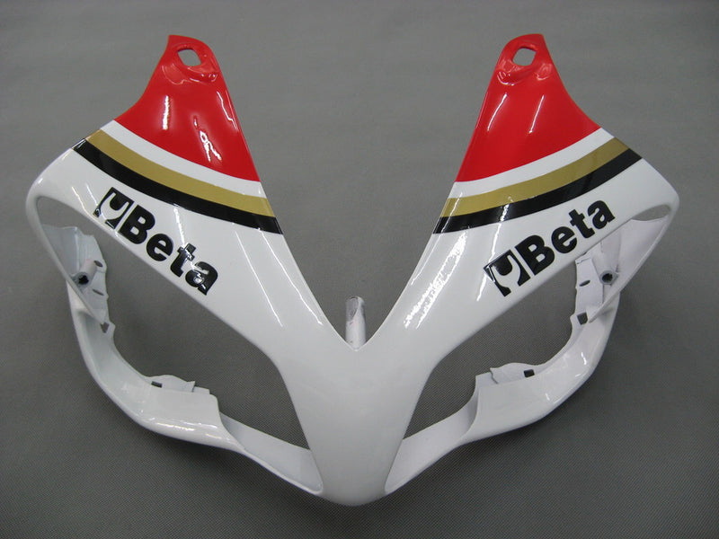 Fairings 2007-2008 Yamaha YZF-R1 White Red Lucky Strike Racing Generic