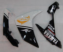 Fairings 2007-2008 Yamaha YZF-R1 Black White R1 Racing Generic