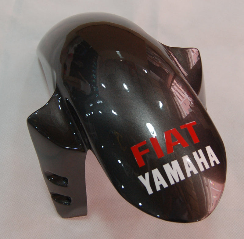 Fairings 2007-2008 Yamaha YZF-R1 Black White FIAT R1 Racing Generic