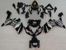 Fairings 2007-2008 Yamaha YZF-R1 Black FIAT R1  Generic