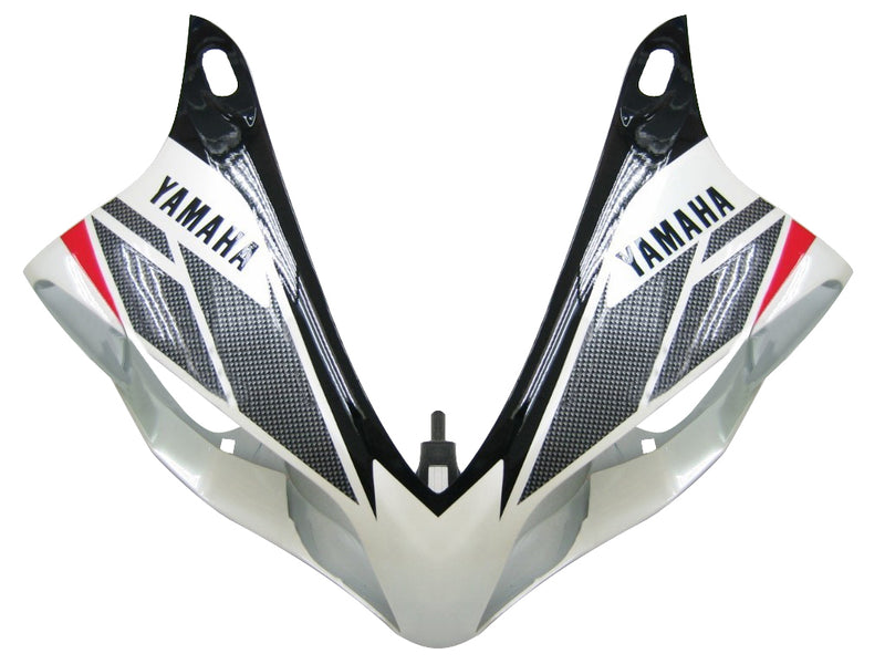 Fairings 2007-2008 Yamaha YZF-R1 White Carbon Look R1 Racing Generic