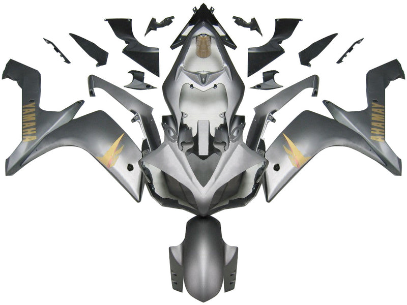 Fairings 2007-2008 Yamaha YZF-R1 Silver Matte R1  Generic