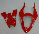 Fairings 2007-2008 Yamaha YZF-R1 Red Black Santander Bank Racing Generic