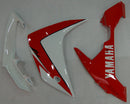 Fairings 2007-2008 Yamaha YZF-R1 White & Red R1 Racing Generic