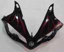 Fairings 2007-2008 Yamaha YZF-R1 Black & Red Flame  R1  Generic