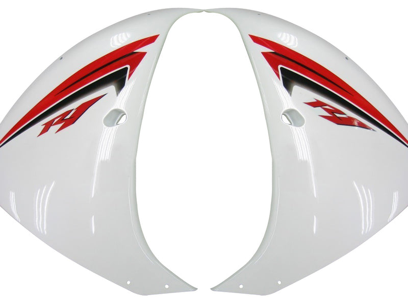 Fairings 2009-2011 Yamaha YZF-R1 White Red R1 Racing Generic