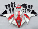 Fairings 2009-2011 Yamaha YZF-R1 White Red Black Racing Generic