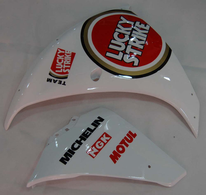 Fairings 2009-2011 Yamaha YZF-R1 White Red Lucky Strike R1  Generic