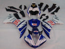 Fairings 2009-2011 Yamaha YZF-R1 Whit Blue FIAT R1 Racing Generic