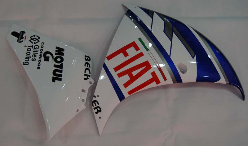 Fairings 2009-2011 Yamaha YZF-R1 Whit Blue FIAT R1  Generic