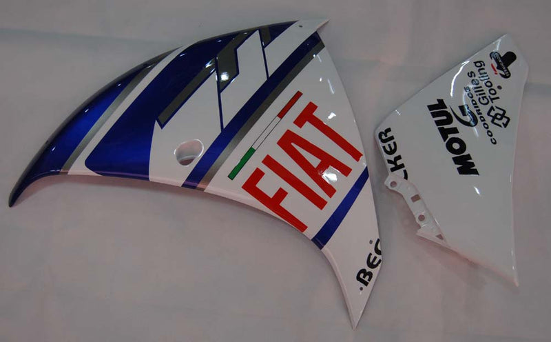 Fairings 2009-2011 Yamaha YZF-R1 Whit Blue FIAT R1 Racing Generic
