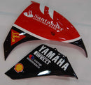 Fairings 2009-2011 Yamaha YZF-R1 Red Black Santander Bank  R1 Racing Generic
