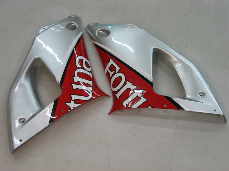 Fairings 1998-1999 Yamaha YZF-R1 Red Silver No.7 Fortuna  Generic