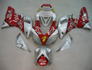Fairings 1998-1999 Yamaha YZF-R1 Red Silver No.7 Fortuna Racing Generic