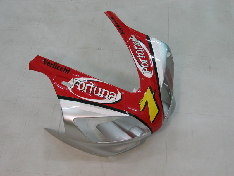 Fairings 1998-1999 Yamaha YZF-R1 Red Silver No.7 Fortuna  Generic