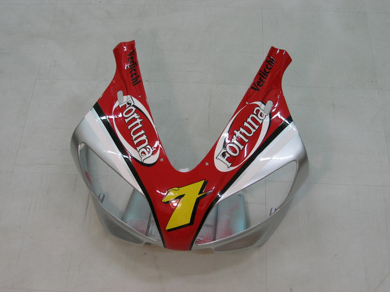 Fairings 1998-1999 Yamaha YZF-R1 Red Silver No.7 Fortuna  Generic