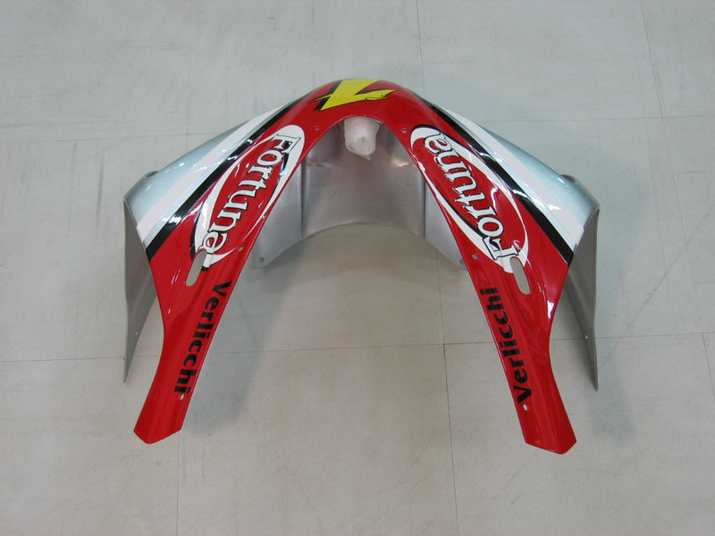 Fairings 1998-1999 Yamaha YZF-R1 Red Silver No.7 Fortuna  Generic