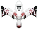 Fairings 1998-1999 Yamaha YZF-R1 White & Red Flame R1  Generic