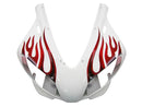 Fairings 1998-1999 Yamaha YZF-R1 White & Red Flame R1  Generic