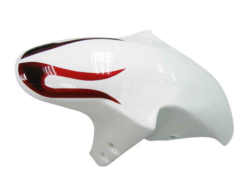 Fairings 1998-1999 Yamaha YZF-R1 White & Red Flame R1  Generic